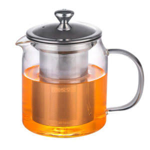 BEE Glass Teapot with S/Steel Infuser 550ml