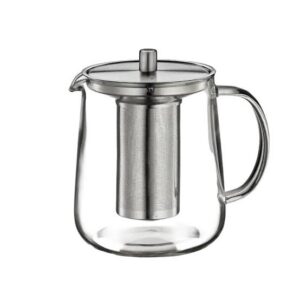 Kuechenprofi Assam Glass Teapot with Stainless Steel Infuser 1000ml