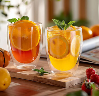 Nova Double Wall Glass Tall Tumbler 300ml - Image 2